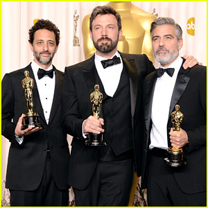 Heslov, Affleck and Clooney