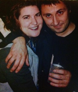 Jon Brookes and me 90s